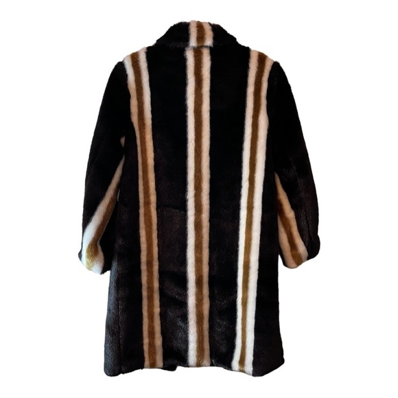FURIOUS Fur® ‘Primrose’ Trench (Women’s Small, Brown) NEW WITH TAGS - Picture 2 of 8